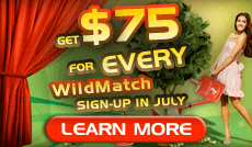 Get $75 for EVERY WildMatch sign-up in July