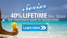 Get 40% LIFETIME Rev.Share for members sent in September