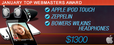 Apple iPod touch, Zeppelin and Bowers Wilkins Headphones