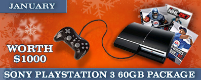 SONY PLAYSTATION 3 60GB PACKAGE