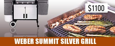 WEBER Summit Silver Grill
