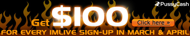 GET $100 FOR EVERY IMLIVE SIGN-UP