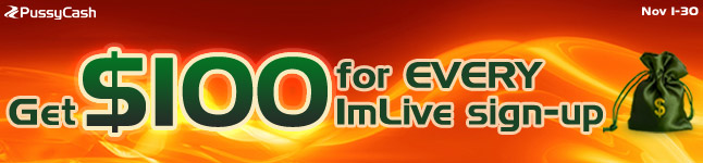 GET $100 FOR EVERY IMLIVE SIGN-UP