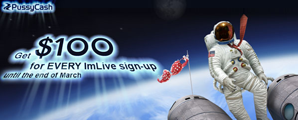 Get $100 for EVERY ImLive sign-up