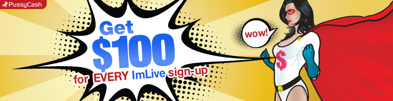Get $100 for EVERY ImLive sign-up in September