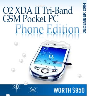 O2 XDA II Tri-Band GSM Pocket PC Phone Edition