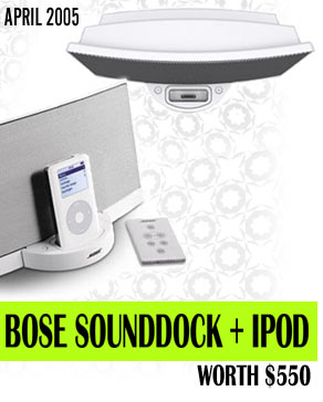 Bose SoundDock + iPod