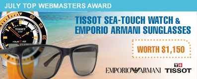 Tissot Sea-Touch Watch & Emporio Armani Sunglasses