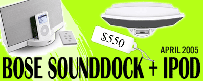 Bose SoundDock + iPod
