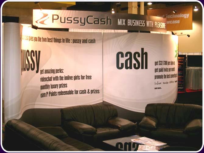 PussyCash's Beautiful Booth