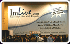 Check out the enormous ImLive Banner