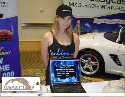 Sunny Lane shows the winner of the Summer of the Sports Car 2007 is... Rob B.!