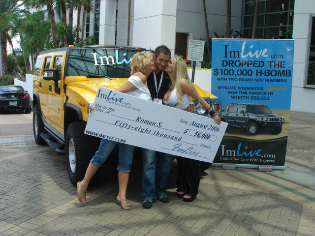Adam accepts the $58,000 Hummer and a little extra on Roman K's behalf