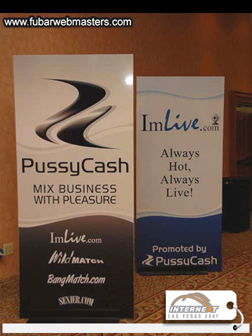 PussyCash and ImLive were EVERYWHERE