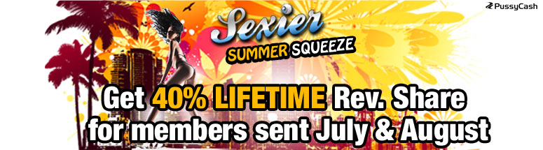 Get 40% LIFETIME Rev.Share for members sent July&August
