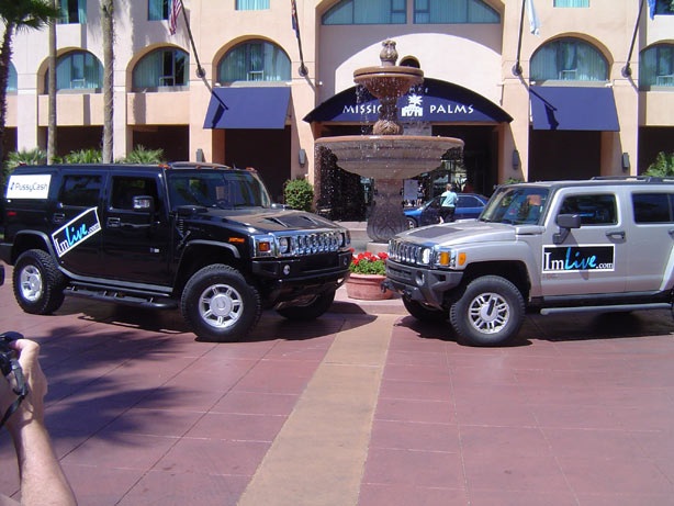 Just one sign-up and you can win one of these 2 H-Bomb Hummers!