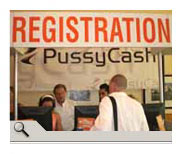 PussyCash was the Sole 
Registration Sponsor of XBiz 
Summer '06