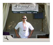 Offir at the PussyCash cabana